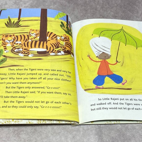 The Boy And The Tigers Little Golden Book By Helen Bannerman 2004 Hardcover - Picture 4 of 7
